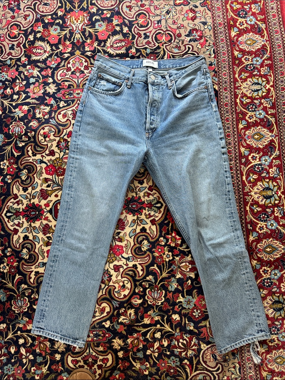 AGOLDE Light Wash Jeans